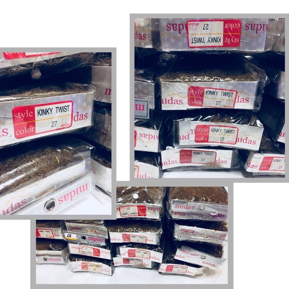 Midas Hair Extensions Braid Kinky Dreadlocks LOTx3 - Picture 4 of 8